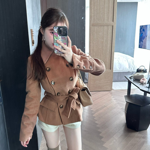 M900外套女春秋2025新款爆款短款春季休闲百搭时尚洋气小个子气质