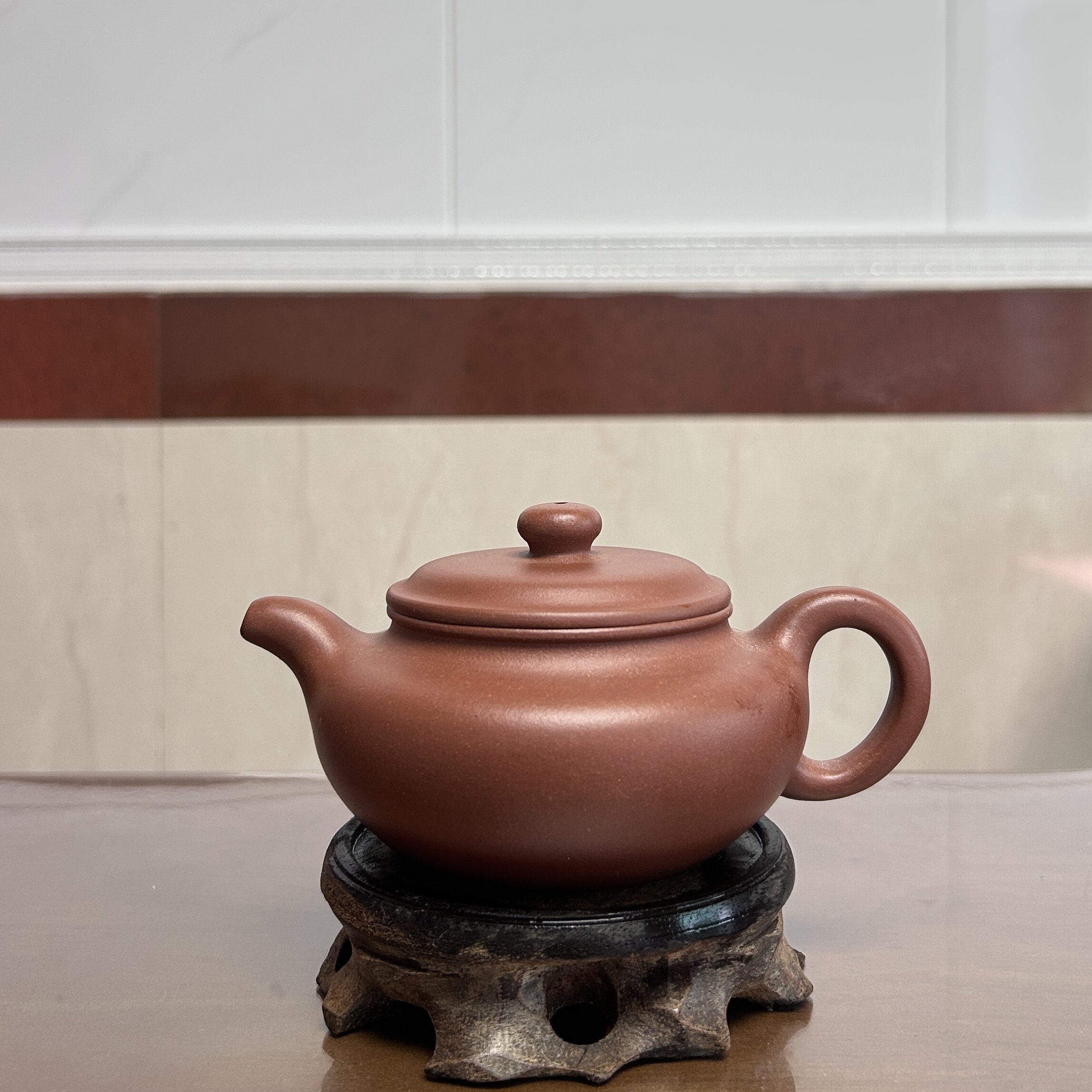 宜兴紫砂壶原矿紫泥清水泥仿古壶手工制作中式茶壶礼品茶具cc