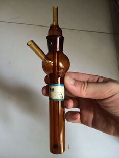1696冲击式吸收瓶 撞击式气体采样管10ml 棕色 规格齐全 现货