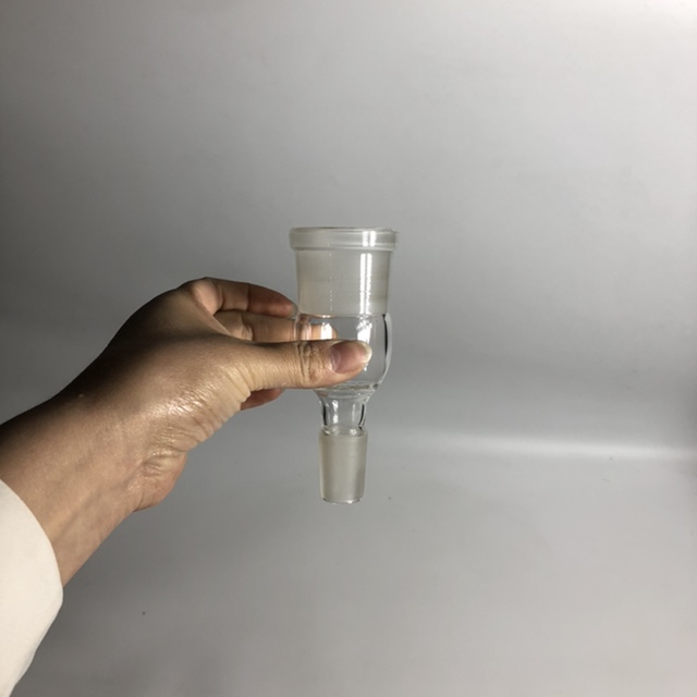 玻璃转换头口径变径变头40口24塞标准磨口连接管链接器玻璃仪器