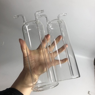 气体混合器混合瓶可选带不带底座玻璃洗瓶洗气瓶可定做任意尺寸