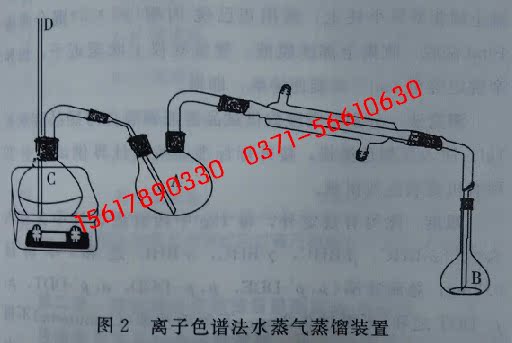 离子色谱法水蒸气蒸馏装置/玻璃成套仪器500ml