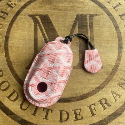 适用奔驰钥匙套e300l壳c260l扣c200le级gle glca200c级手工定制