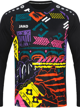 英国代购 JAKO Tropicana GK Jersey 长袖组队海绵护肘守门员球衣