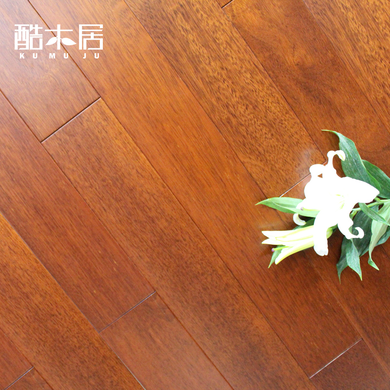 菠蘿格實木地板家用全新環(huán)保茚茄木純實木地板實木啞光