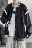 港风秋季潮牌休闲宽松外套男潮流潮棒球服夹克男7411P70，男装夹克，星座227-7