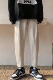 港风休闲裤男卫裤男宽松九分裤运动裤男长裤7566P45控68，男装休闲裤，星座227-7