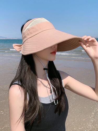 遮阳帽女夏季户外骑车太阳帽