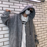 连帽小香风开衫美式潮牌大码卫衣外套819P85，女装短外套，电商A458A