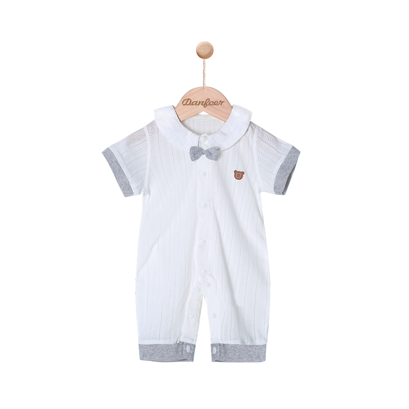 小丹佛尔短爬莫代尔夏季连体衣服