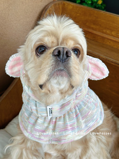 现货露耳洞3.0版美卡查理通风耳套 可爱头饰进口纯棉卡通防脏头套