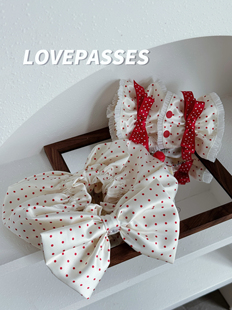 「古早波点」LOVEPASSES 美卡可卡布查理王 耳花 兜兜耳耳套套装