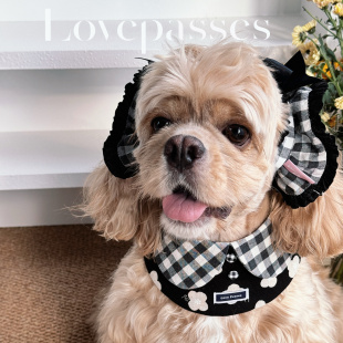 手工制作| 耳花合集 可卡布美卡查理王雪纳瑞可卡小头花 狗狗拍照