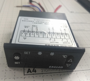 EAGLED鹰格EAG 8104温控器冷柜蛋糕柜点菜柜温控仪化霜温度控制器