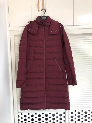 清仓菲姿啦娜菲高端轻奢品牌专柜正品羽绒服灰鸭绒女士