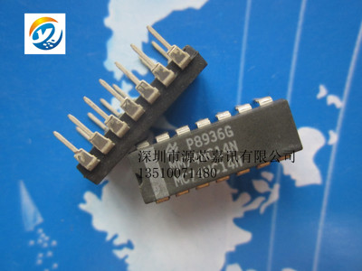 全新原装 MM74HC14N MC74HC14N DIP14 变换器 路施密特触发反相器