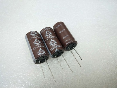 直插电解电容 25V6800UF 18X35韩国三莹SAMYOUNG KMG 高频低阻
