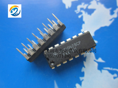 全新原装 MC14042BCP 直插DIP-16 CD4042BE TC4042BP HD14042BP
