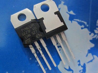 三极管TYN612M TYN612 TO-220 单向可控硅 600V/12A/1W进口全新