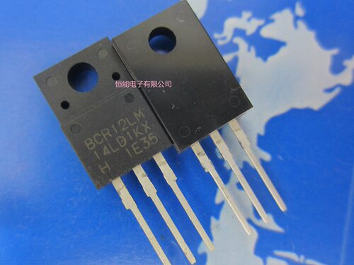 全新进口 BCR12LM-14LD TO-220F BCR12LM14LD 双向可控硅BCR12LM