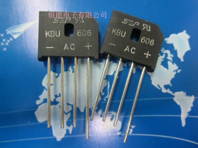 全新原装 KBU606 6A600V 整流器 扁桥 整流桥 SEP 可直接拍