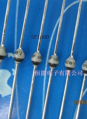 快恢复二极管 SF1600 SF1600V DO-57 1A/1600V 进口VISHAY原装