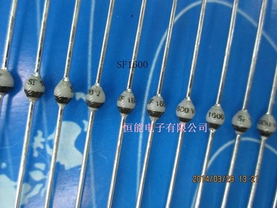 快恢复二极管 SF1600 SF1600V DO-57 1A/1600V 进口VISHAY原装