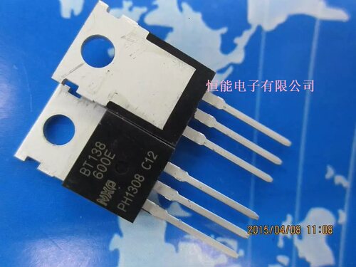 全新原装 BT138-600E TO-220 双向可控硅 晶闸管 12A 600V BT138