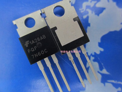 全新原装 FQP7N60C FQP7N60 直插O-220 7A600V MOS场效应管