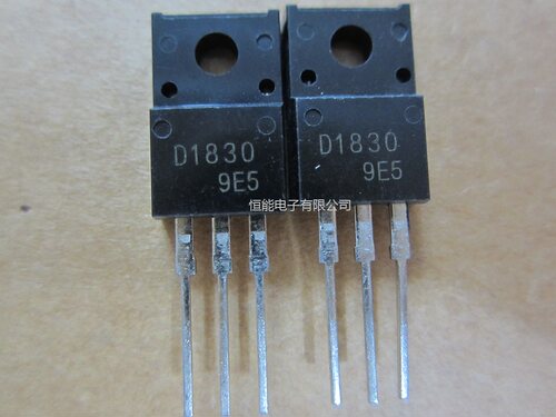 2SD1830 D1830 TO-220F塑封 8A100V NPN达林顿三极管 全新