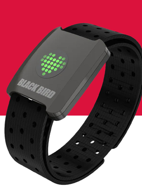 黑鸟Blackbird手臂心率带 HR5光电 心率监测运动跑步骑行健身臂带