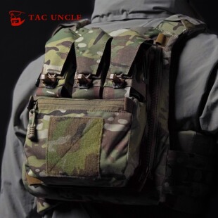TU  V5战术大叔三联多用途背板包静音翻盖Ferro法老迷彩