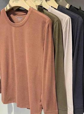 舒尔丹2024秋冬王者羊绒蚕丝圆领打底内衣套装保暖秋衣秋裤16505