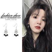 镂空波西米亚风耳环女2026新款 耳钩度假民族风耳坠耳饰 复古新中式