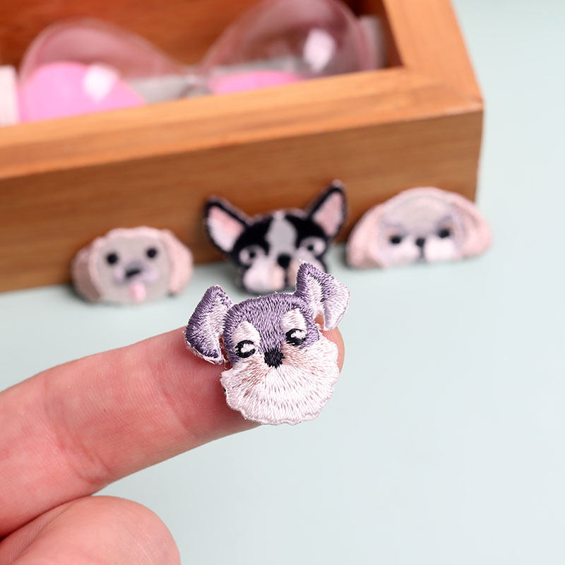 迷你刺绣贴衣服装饰补丁贴熨烫