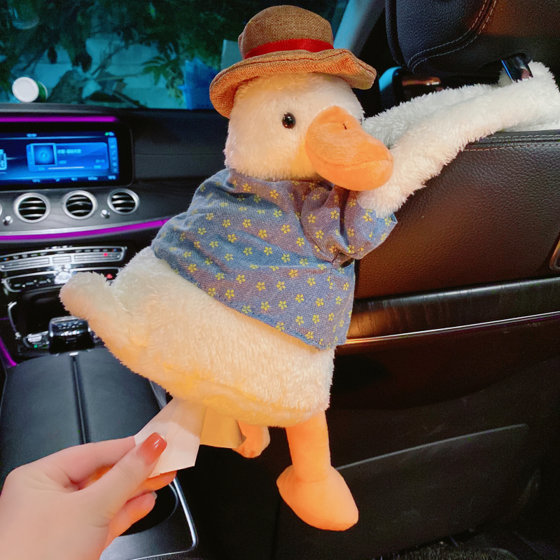 车载纸巾盒创意挂式可爱饰品个性