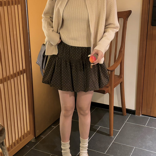B加-新韩系简约休闲氛围感背心+拉链针织开衫2件套套装26-2074-2