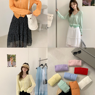 贴肤冰凉显瘦小清新防晒针织开衫 夏季 3278s 新一人一件爆款 SUSAN