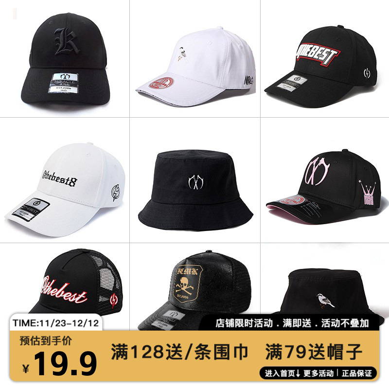 多色可选MIRACLEKILL2025系列渔夫帽平檐帽运动潮情侣鸭舌帽男女
