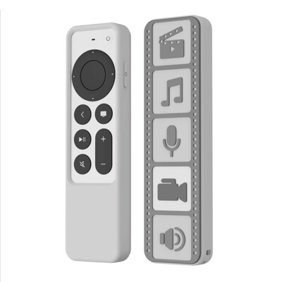适用2025苹果Apple TV 6/7代盒子电视遥控器保护套防摔液态硅胶壳