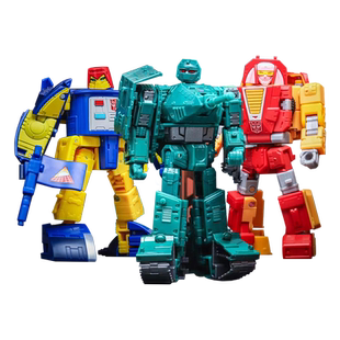 【新品现货】变形金刚世代精选百变雄师探路神眼＆碾压＆小足人