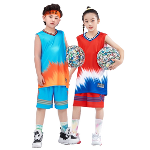 儿童篮球服套装秋定制中小学生比赛训练营服装幼儿园男童球衣女生