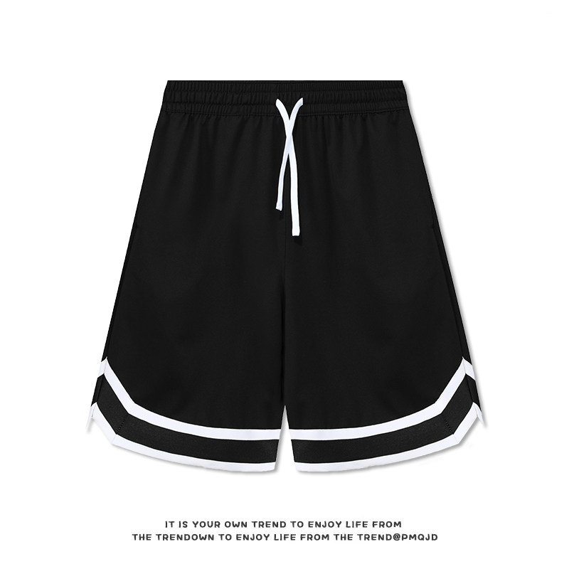 篮球短裤男运动宽松夏季潮牌男生速干美式男士冰丝休闲裤子五分裤