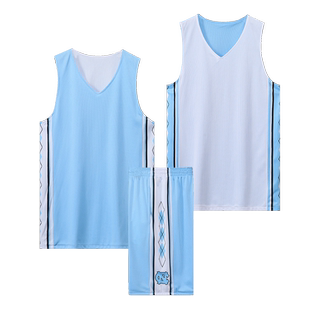 双面篮球服套装男定制美式比赛篮球衣一套训练队服两面穿团队订制