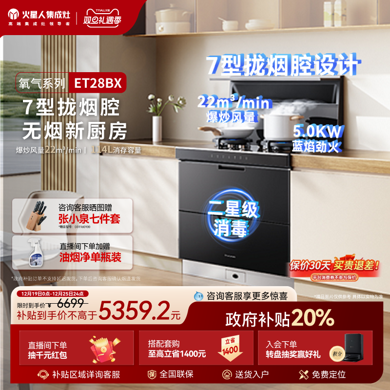 [国家补贴20%]火星人氧气系列