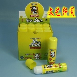 GLUESTICK 固体胶8g克 南韩国胶棒粘纸 小号 学生手工办公 好粘性