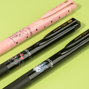 UNI三菱中性笔限定三丽鸥UMN155限定玉桂狗速干库洛米笔芯黑色0.5