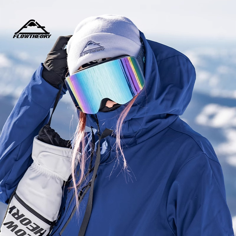 FlowTheory无边框炫彩滑雪眼镜