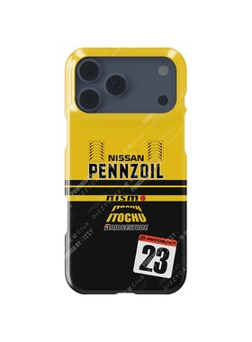 DIZZY 经典JDM赛车涂装 Pennzoil Nismo GTR R34同款配色手机壳