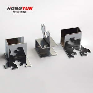 AA柱左右托AA条方管左右托卡方管中托对托直托卡托卡头梯柱配件钩